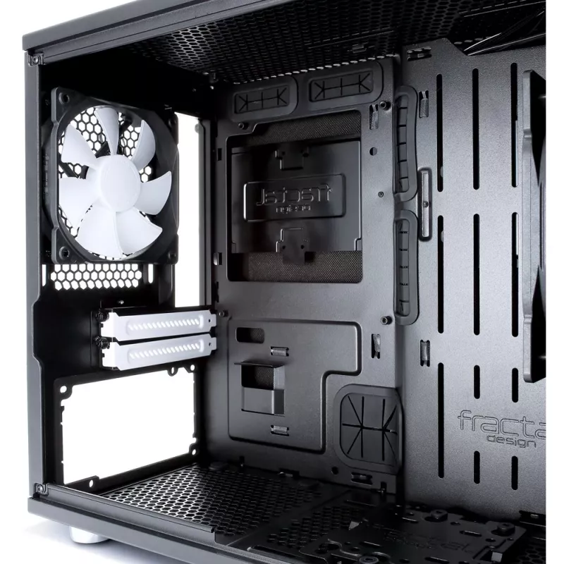Fractal Design Define Nano S - Langas - Bokštas - ITX - be maitinimo šaltinio (ATX) - Juoda - USB/Garsas (FD-CA-DEF-NANO-S-BKW)