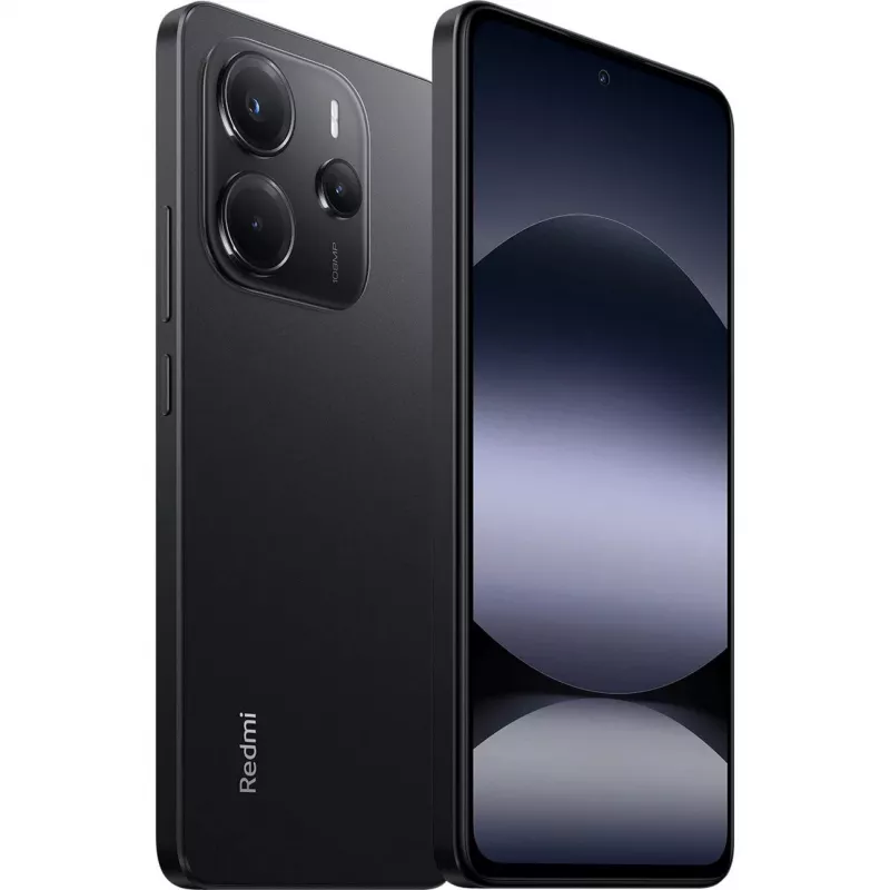 Išmanusis telefonas Xiaomi Redmi Note 14S 4G Dual Sim 8GB RAM 256GB – Vidurnakčio juoda