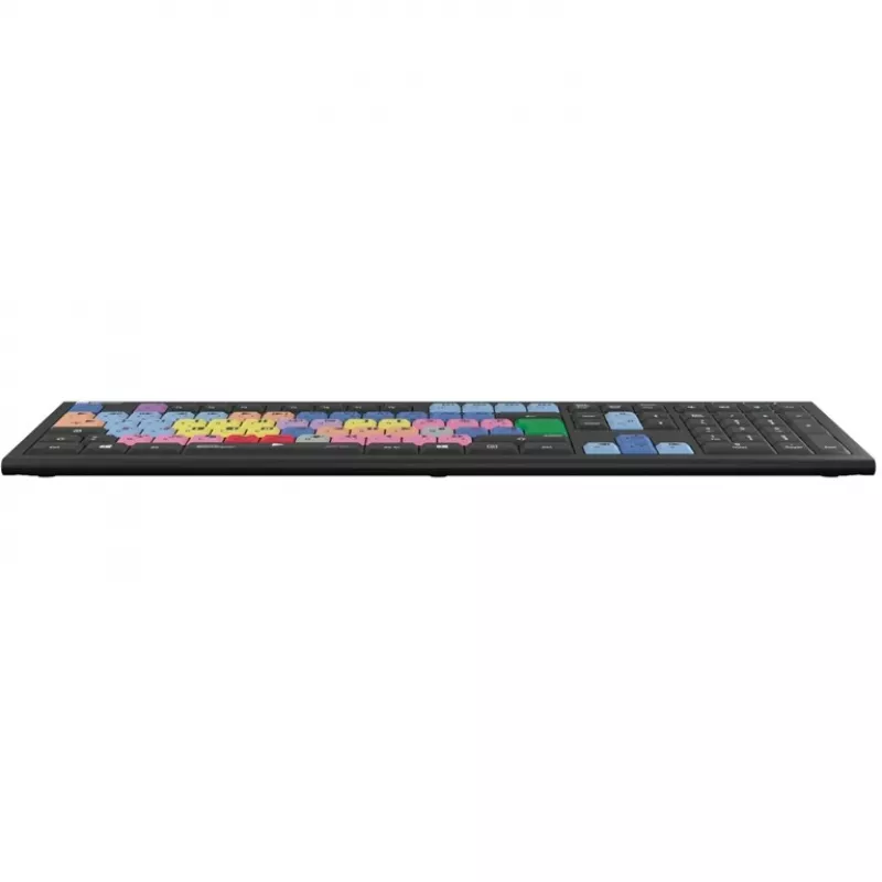 Logickeyboard LKB-MCOM4-A2PC-FR klaviatūra USB AZERTY prancūziška juoda (LKB-MCOM4-A2PC-FR)