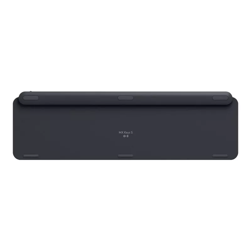 Belaidė pilno dydžio klaviatūra Logitech Master MX Keys S - Graphite, Bluetooth & 2,4 GHz (Nano), USB-C įkraunama, su foniniu apšvietimu, QWERTY US International