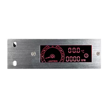 Lamptron TC20 PCI RGB ventiliatorių ir LED valdiklis – sidabrinis