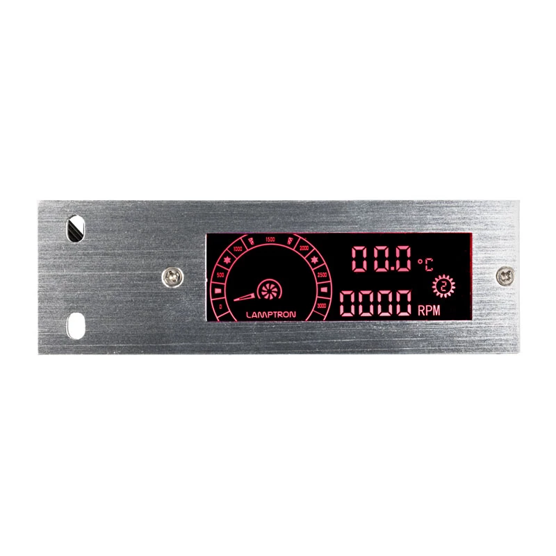 Lamptron TC20 PCI RGB ventiliatorių ir LED valdiklis – sidabrinis