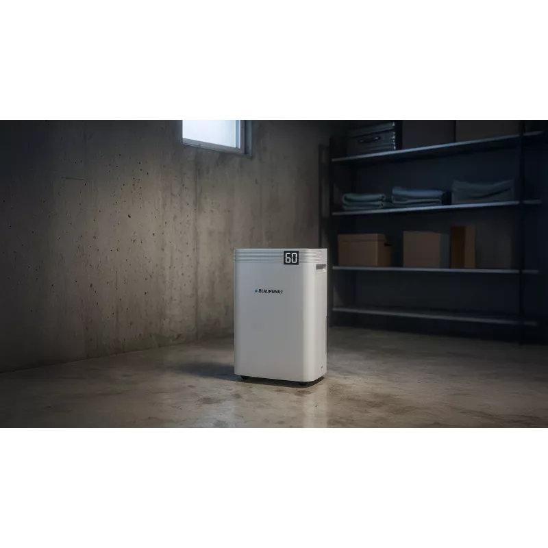 Oro sausintuvas BLAUPUNKT ADH801 – 20 L/parą (maks. 36 L/24h), 4,2 L talpa, 600 W, R290, LED ekranas