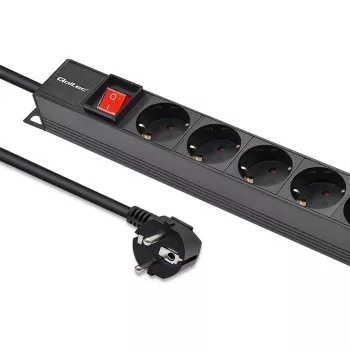 Qoltec aliumininis PDU stelažui | 16A | 16 x Schuko | Vertikalus | 1,8 m