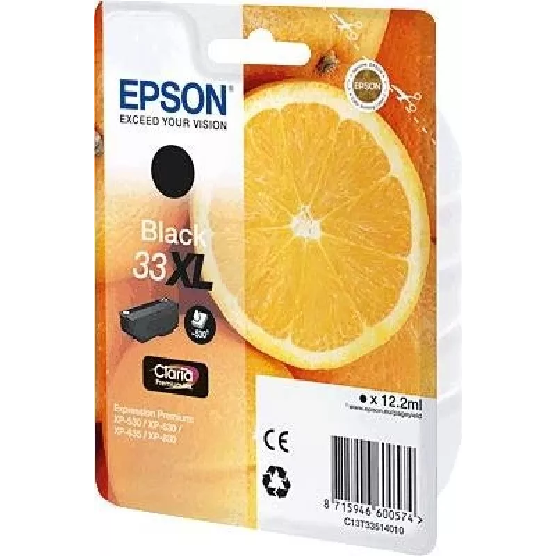 Epson Oranges C13T33514010 kasetė 1 vnt. Originali Juoda