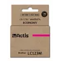 Actis KB-123M rašalas (pakaitalas Brother LC123M/LC121M; standartinis; 10 ml; rausvai violetinė)