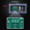 Qoltec išmanusis mikroprocesorinis akumuliatoriaus įkroviklis su baterijos testeriu ir 12V atkūrimo funkcija | 6A | LCD | Akumuliatorių įkroviklis AGM, LiFePO4, GEL baterijoms