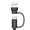 USB 3.2 Gen 1 laidas Speedlink SL-460101-BK, 3 m, USB A/USB C į USB C, juodas