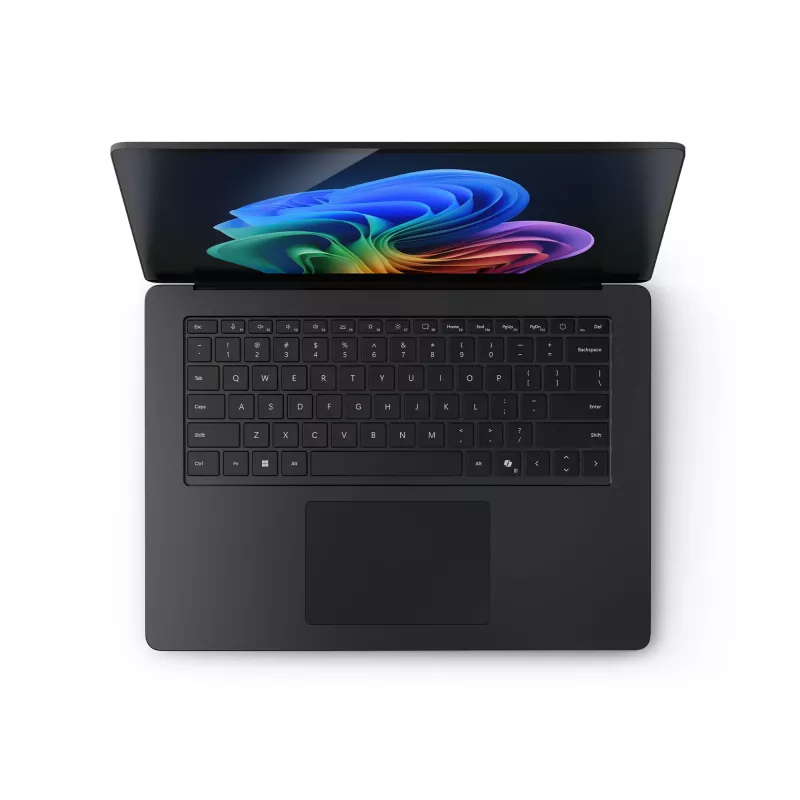 Microsoft Surface Laptop 7 versija verslui - Copilot+ PC - Snapdragon X Elite X1E-80-100 - 32 GB RAM - 1 TB SSD - 38,1 cm (15 colių) liečiamas ekranas - Win 11 Pro - Juoda