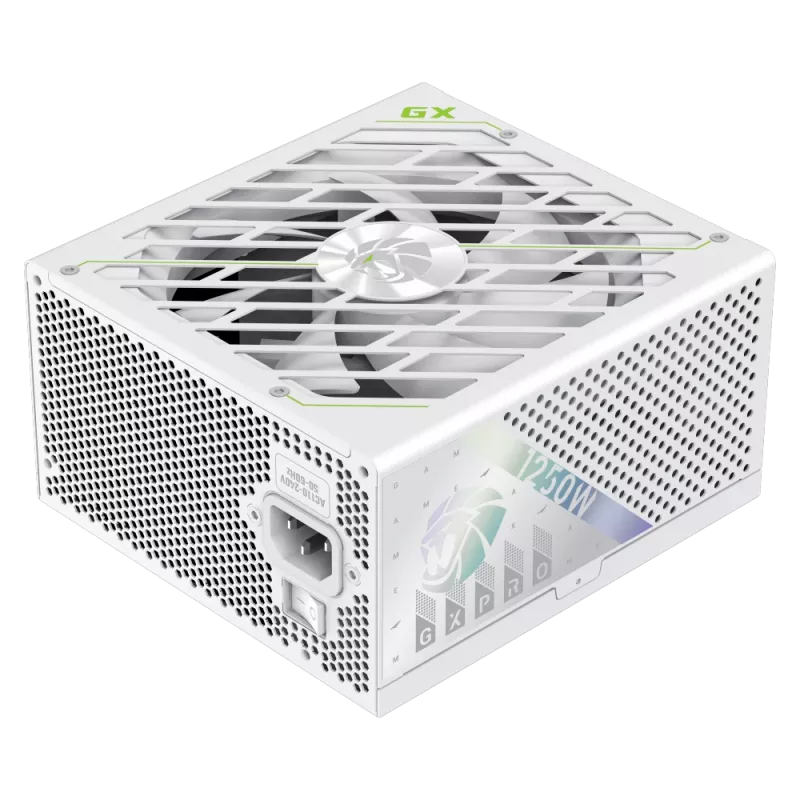 Gamemax GX PRO 1250G WH maitinimo blokas, 80 PLUS Gold, 1250 W