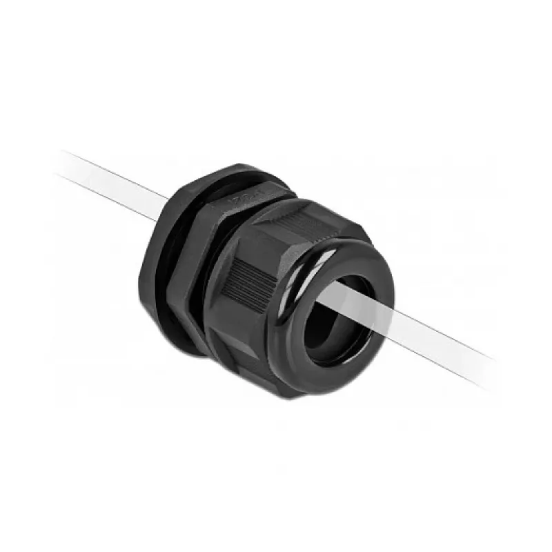 Kabelio įvadas DeLOCK 60385 Juodas Plastikinis 2 vnt.