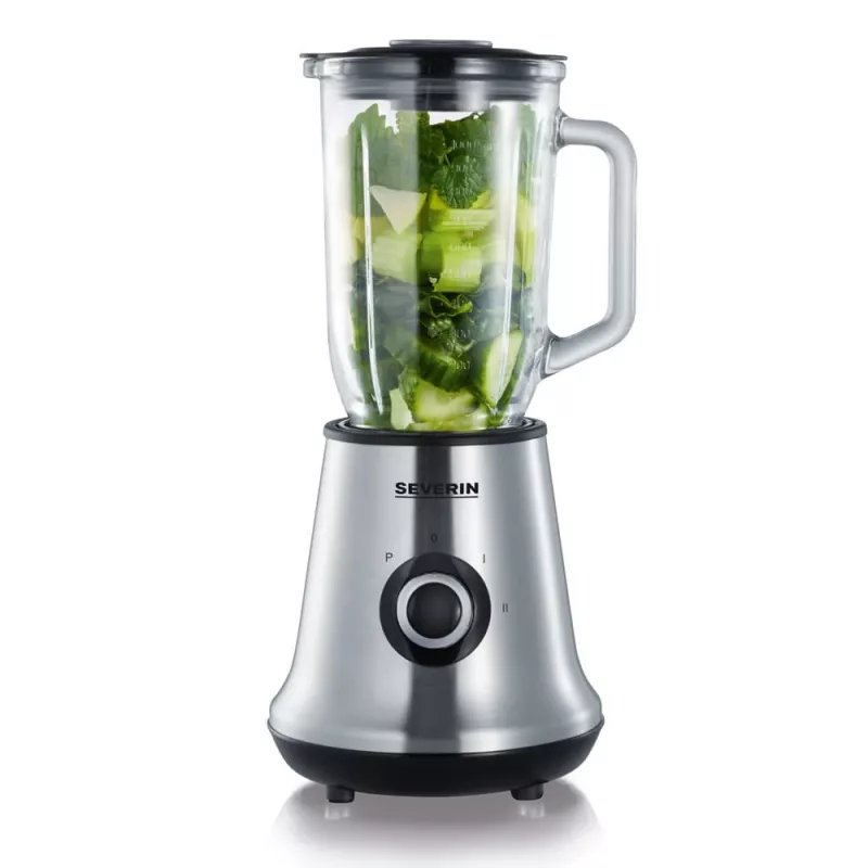 Severin SM 3734 stalo blenderis juodas - nerūdijantis plienas 1 l 500 W maišytuvas (SM 3734)