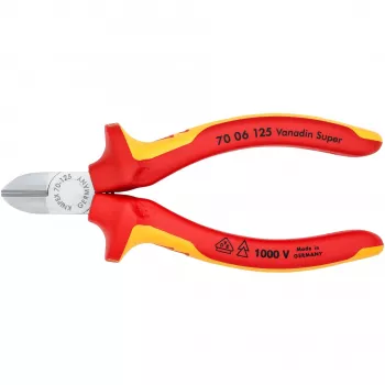 Įstrižinės replės Knipex 70 06 125