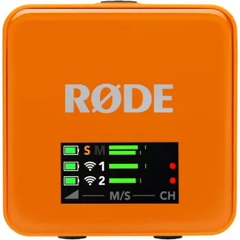 RØDE Wireless GO III Orange - belaidė mikrofonų sistema (oranžinė)