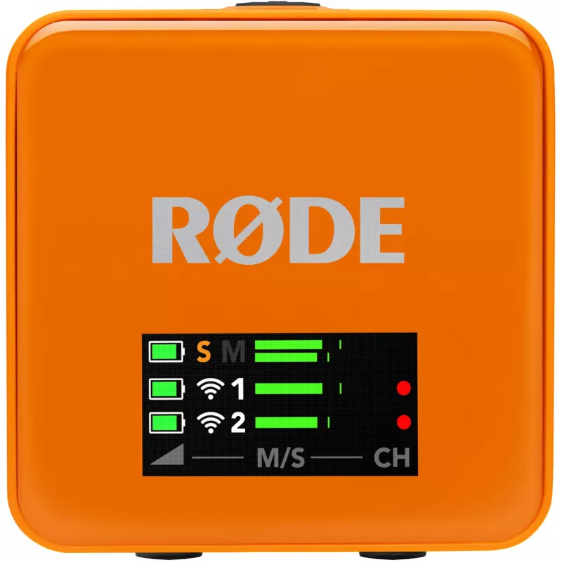 RØDE Wireless GO III Orange - belaidė mikrofonų sistema (oranžinė)