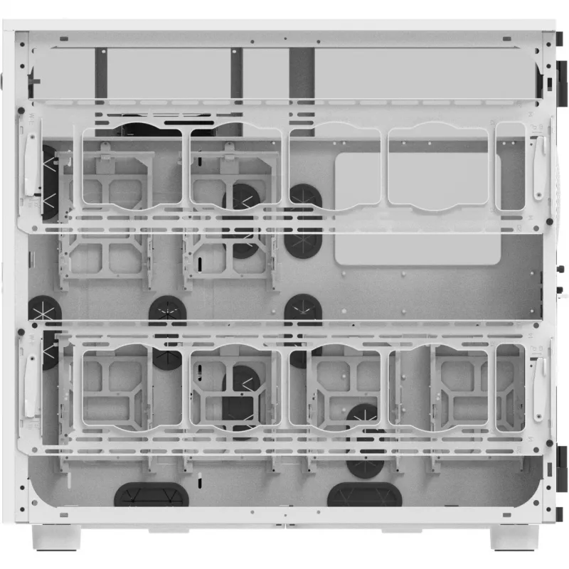 Terminis korpusas Thermaltake AX700 Grand Tour E-ATX su stikliniu šoniniu dangčiu (Balta)