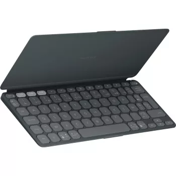 Logitech Keys-To-Go 2 klaviatūra universali Bluetooth AZERTY prancūzų išdėstymas grafito spalva