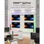 Goobay HDMI™-Skaidytuvas 1 į 4 (4K @ 60 Hz) (58483)