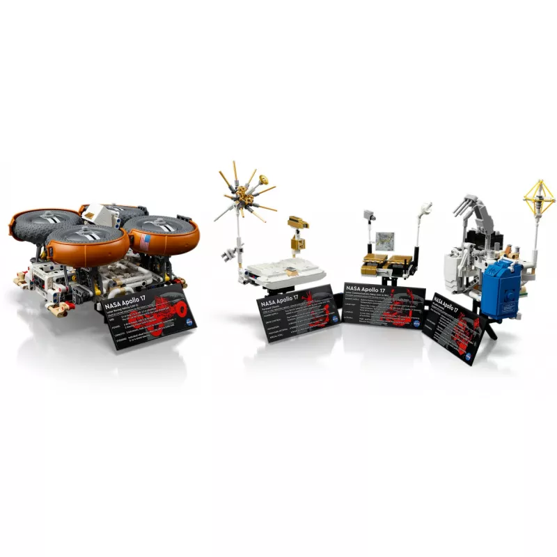 LEGO TECHNIC 42182 NASA Apollo Mėnulio Roveris - LRV