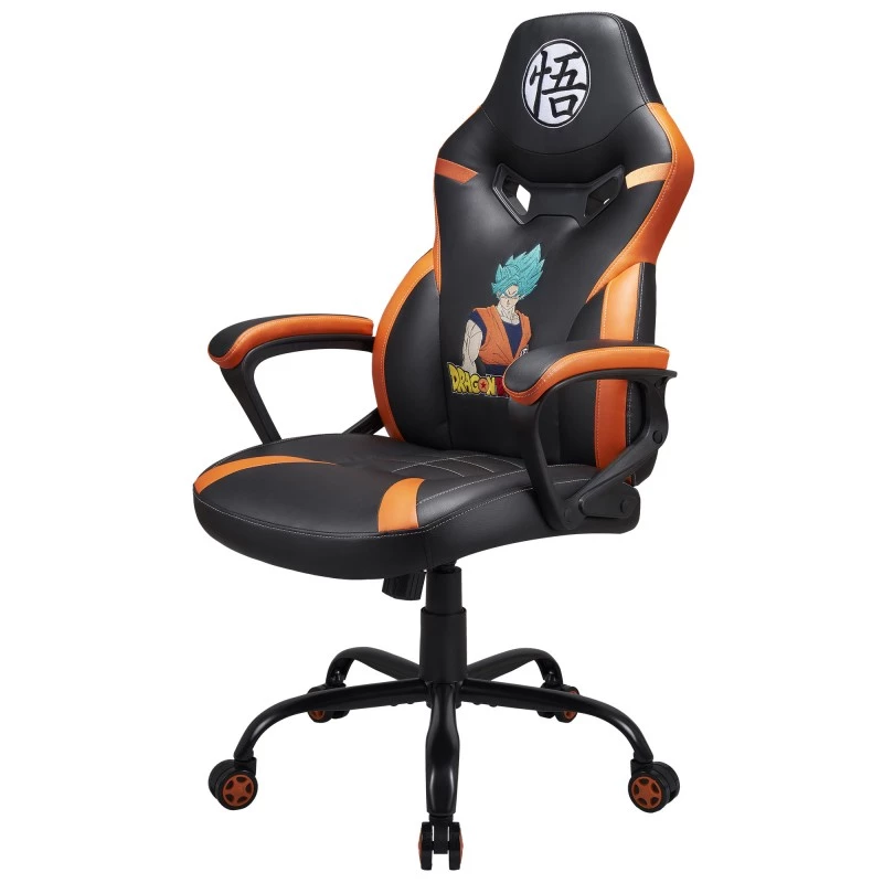 Žaidimų kėdė Subsonic SA5573-D4, sintetinė oda, juoda-oranžinė