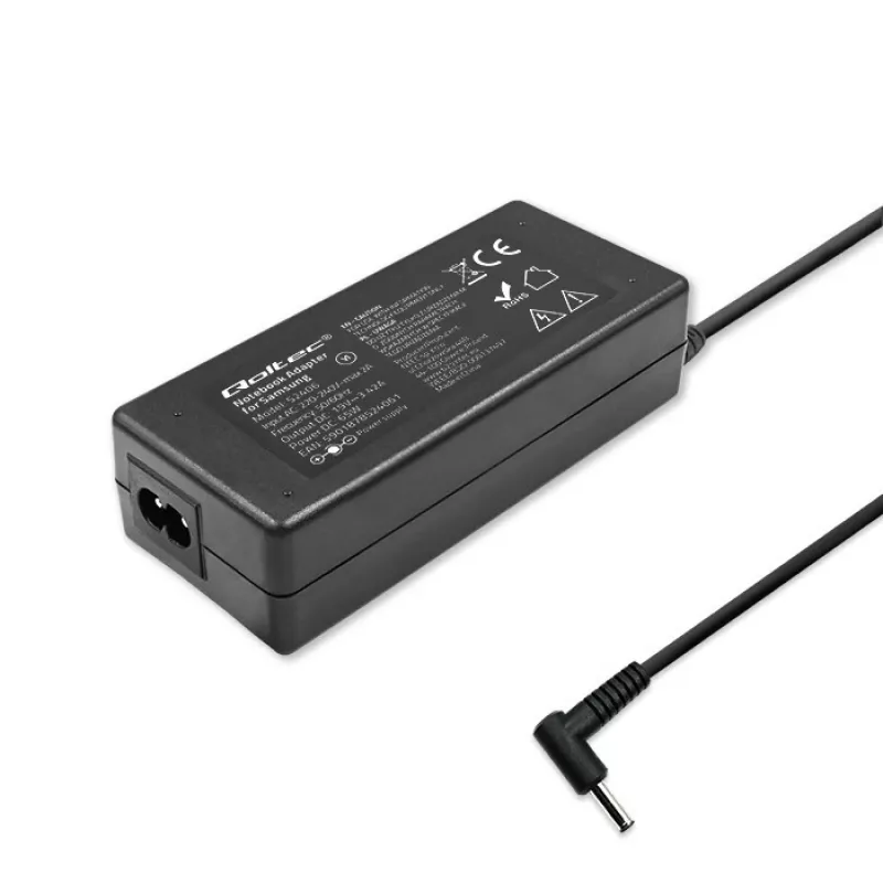 Maitinimo adapteris QOLTEC 65W 19V 3.42A nešiojamiesiems kompiuteriams