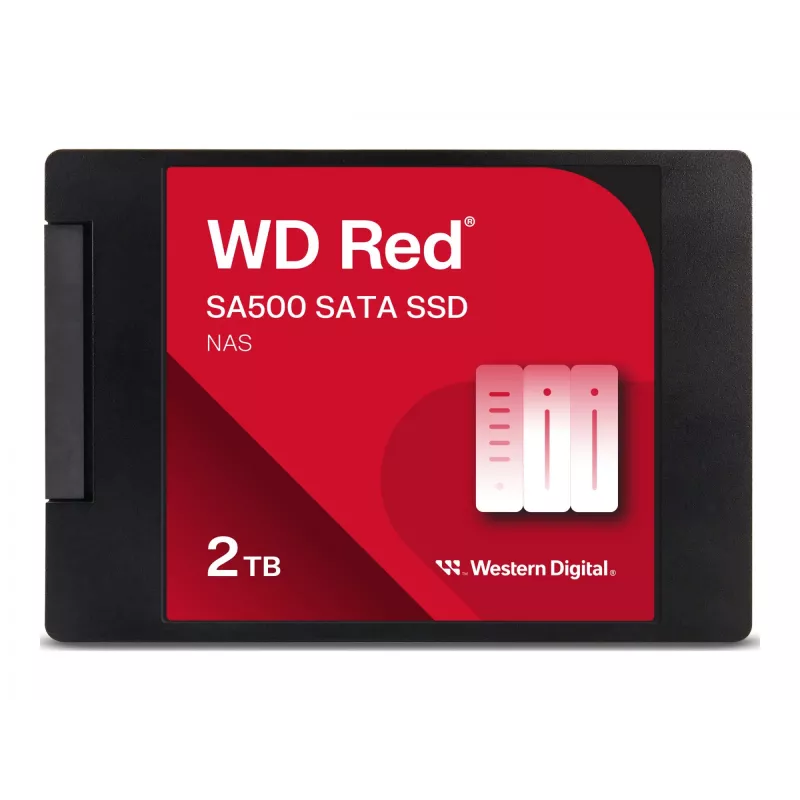 SSD diskas Western Digital Red SA500 2TB 2,5 colio SATA III, 3D NAND, NAS