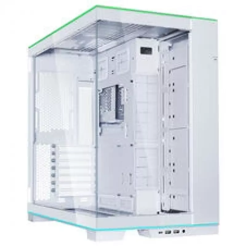 Lian Li O11 Dynamic EVO RGB PC korpuso rinkinys + HydroShift II LCD-S 360TL AiO - Baltas