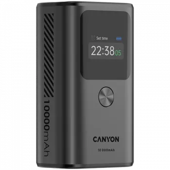 Nešiojamas Powerbank CANYON OnPower 130 TFT 10000 mAh