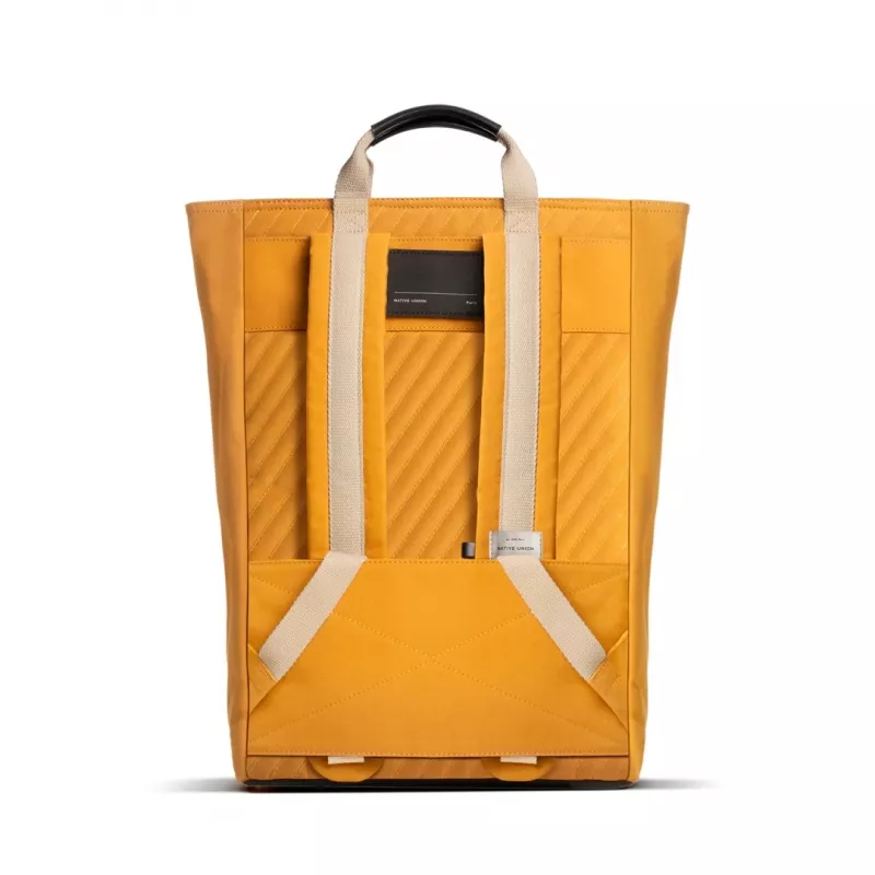 Kuprinė Native Union W.F.A Backpack geltona 100% perdirbtas PET