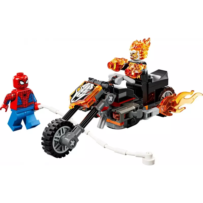 LEGO MARVEL 76335 Spider-Man prieš Ghost Rider motociklą