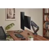 Dviejų monitorių laikiklis up up Economical Interactive Counterbalance matinė juoda VESA 75x75/100x100