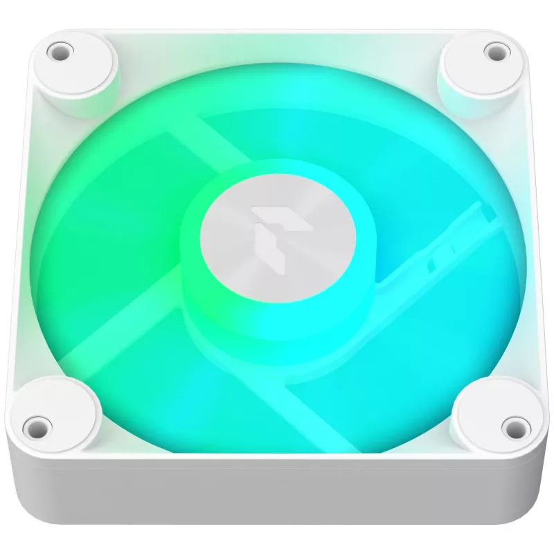 APNX FP1-120 WH 120mm ARGB PWM korpuso ventiliatorius - Baltas