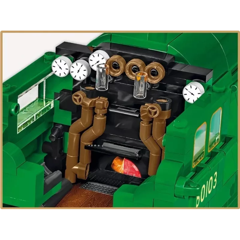Cobi Flying Scotsman britų garvežys, konstruktorius, 1:35, 2677 detalės