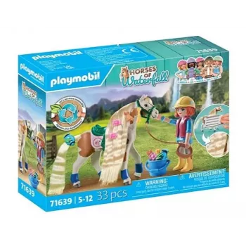 Figūrėlių rinkinys Arkliai 71639 Elė su arkliu
