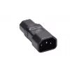 MicroConnect PEA1415 lyties keitiklis C14 C15 juodas