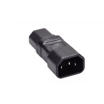 MicroConnect PEA1415 lyties keitiklis C14 C15 juodas