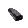 MicroConnect PEA1415 lyties keitiklis C14 C15 juodas