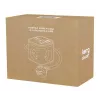 Kerg SMART M02728 ilginimo lizdas – 3 kištukiniai lizdai (F tipo), 4 USB (1×USB-C + 3×USB-A), 1,5 m laidas, 16A/250V