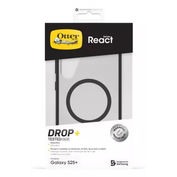 Dėklas Samsung Galaxy S25+ Otterbox React Case su magnetais