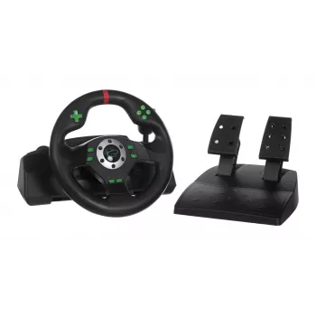 Esperanza EGW101 Vairas žaidimams PlayStation 3, USB, juodas/žalias