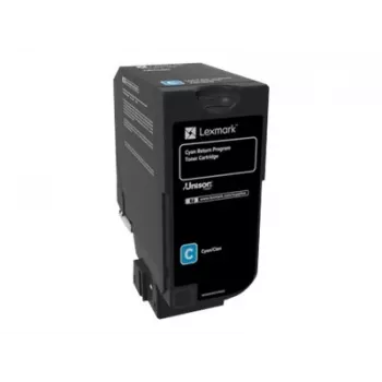 Originalus Lexmark 74C20C0 toneris 1 vnt. Cian