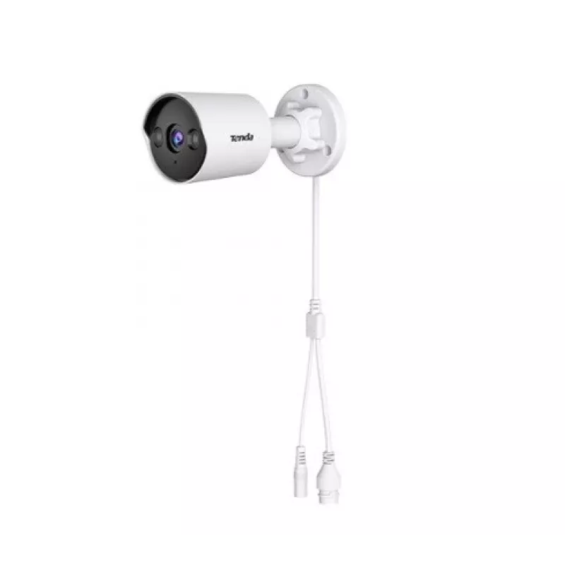 TENDA stebėjimo jutiklinė kamera TC3B24C(6MM) 2,56 MP 2560×1440 30 fps 6 mm fiksuotas objektyvas WDR IR 30 m PoE tipo 12 V DC siena/lubos balta