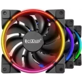 120 mm ventiliatorius PCCOOLER CORONA-FRGB-3I1 120 mm 1000–2000 RPM RGB