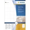 HERMA 8044 A4 tvirtos etiketės be lipnaus sluoksnio, 30x37 mm, 100 lapų