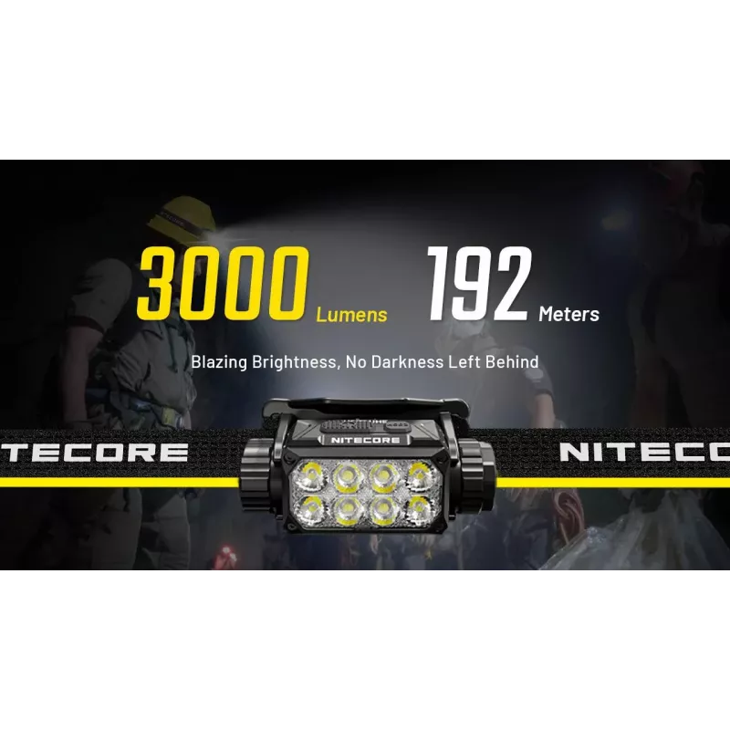 Švieslentė H serijos 3000 liumenų HC75 Uhe Nitecore