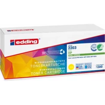 Geltonas kasetės toneras edd-2203, suderinamas su 203A CF542A