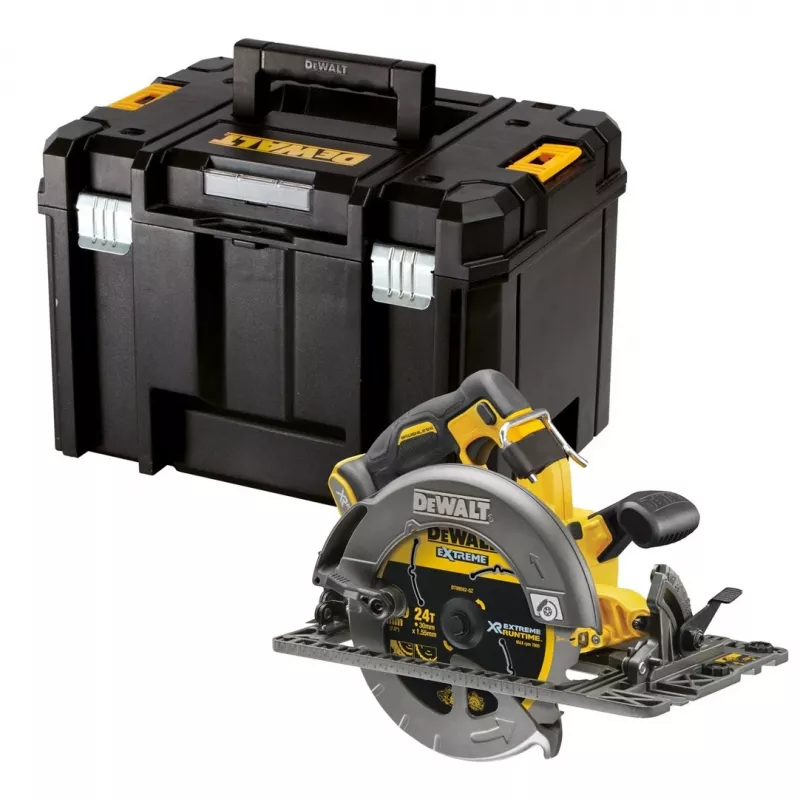 DeWALT DCS579NT-XJ nešiojamasis diskinis pjūklas 19 cm Juoda, Pilka, Geltona 5800 aps./min.