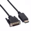 VALUE DisplayPort–DVI (24+1) LSOH laidas, 5 m