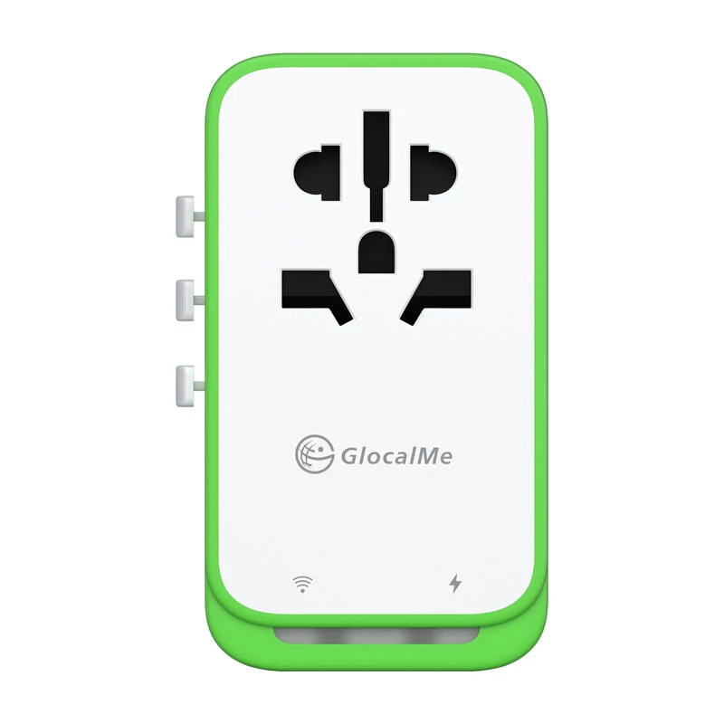 Maitinimo adapteris GlocalMe Roamplug 4G LTE Wi‑Fi Cloud SIM – baltas
