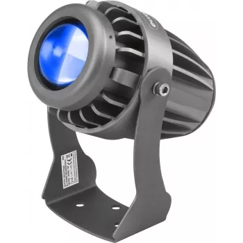 LED prožektorius EUROLITE PST-10W mėlynas, 10W LED taškinis šviestuvas